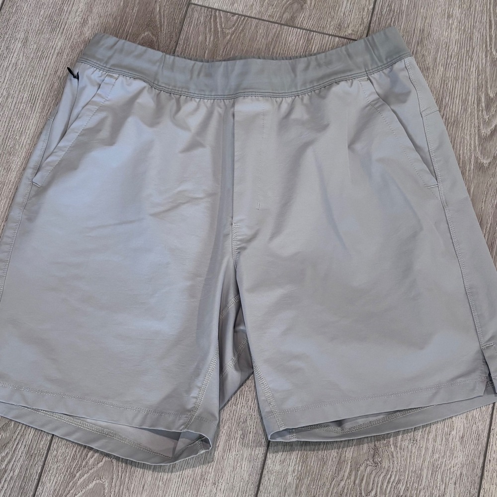 Public Rec Shorts Mens 34 Grey All Day Every Day Active Gym Training Workout